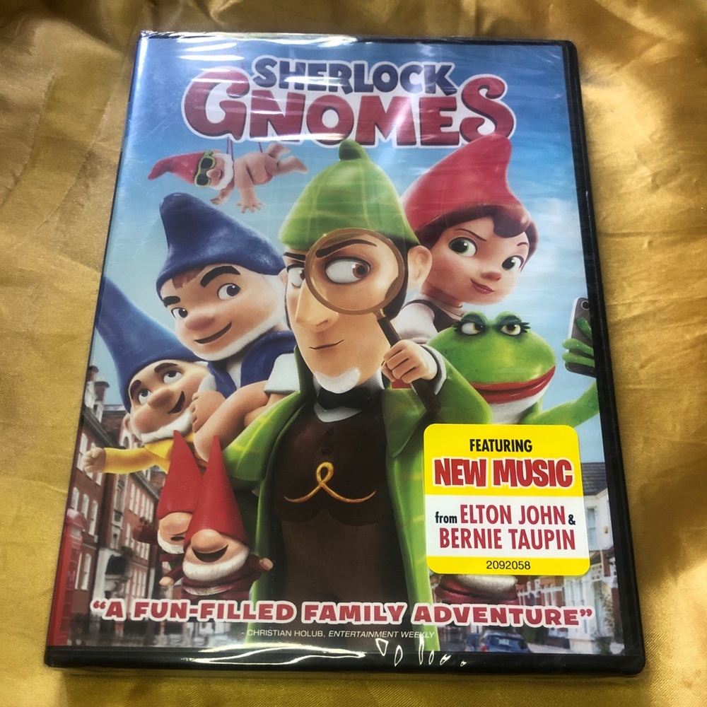 🆕Sherlock Gnomes  animation DVD